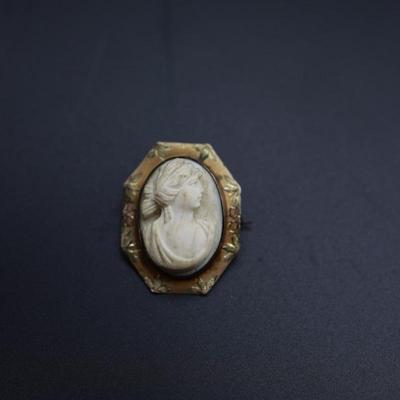 Vintage Cameo Brooch & Ring