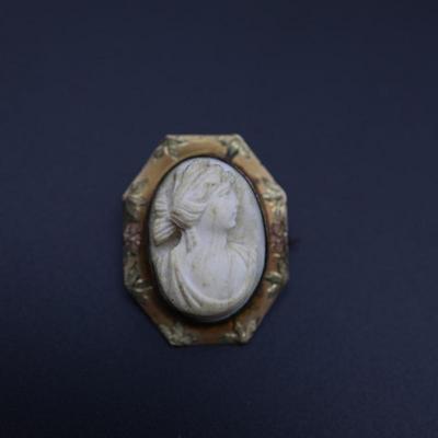 Vintage Cameo Brooch & Ring