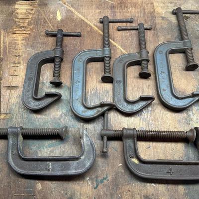 C-clamps (Lot of 6)