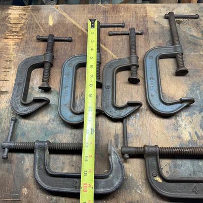 C-clamps (Lot of 6)