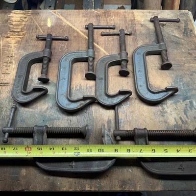 C-clamps (Lot of 6)