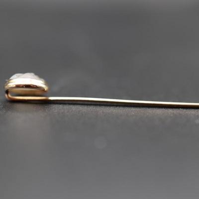 "Man In The Moon" Stickpin