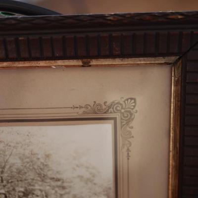 Framed Photograph of Soldiers