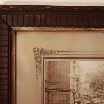 Framed Photograph of Soldiers