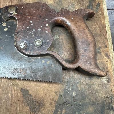 Two Vtg. Hand Saws