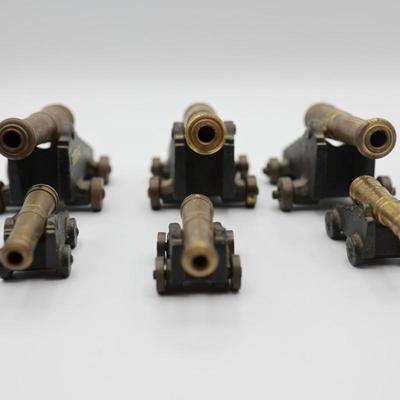 Six Desk Cannons (6)