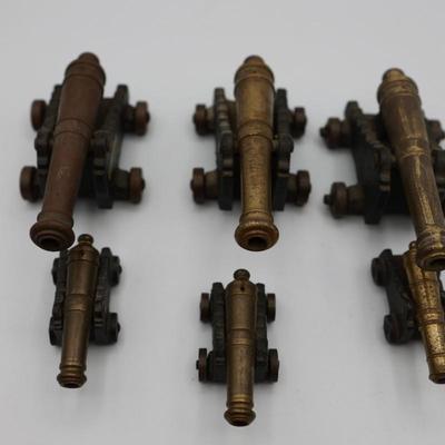 Six Desk Cannons (6)