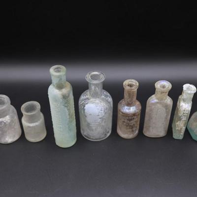 Small Antique Bottles (9)