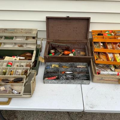 Tackle Box Lot.