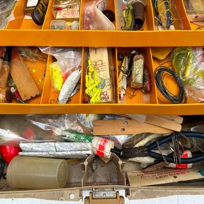 Tackle Box Lot.