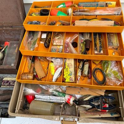 Tackle Box Lot.
