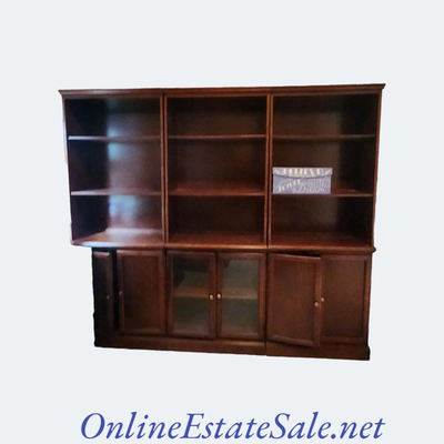 WALL UNIT / BOOK SHELVES