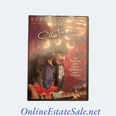 SUPERNATURAL LIVE SANTANA DVD