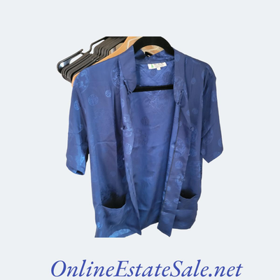 Blue Pocketed Shirt