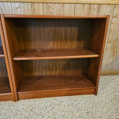 Three Sets Adjustable Wood Shelves (BD-JS)