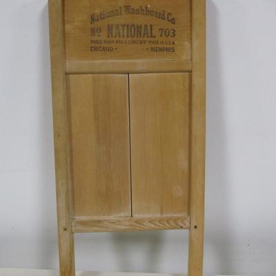 Vintage Washboard National Washboard Co. Advertising