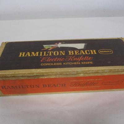 Hamilton Beach Electric Knifette With Box