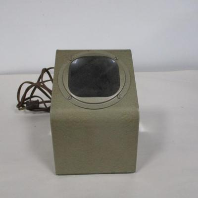 1950's Metal Slide Viewer Lighted Box