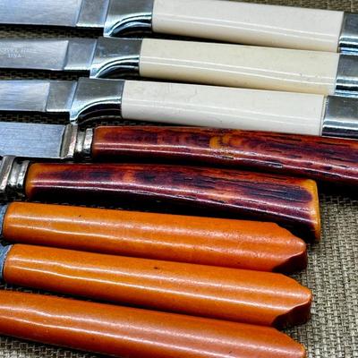 LOT 22 - Collection of Steak Knives