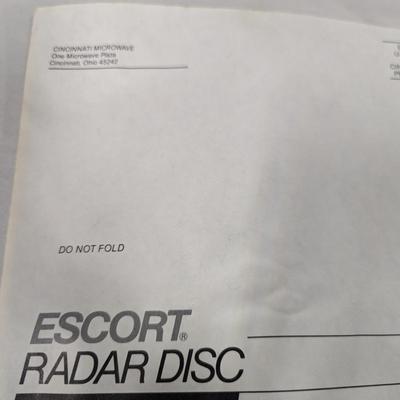 Vintage Escort Radar Warning Receiver