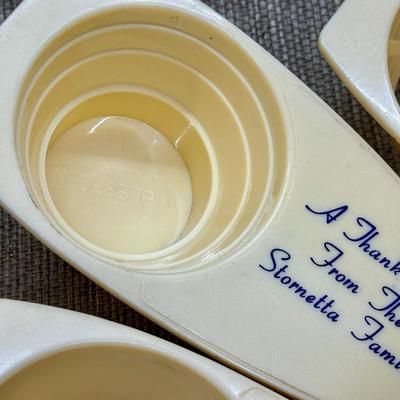 LOT 23 - Vintage Stornetta Dairy /Clover Dairy Egg Strainers