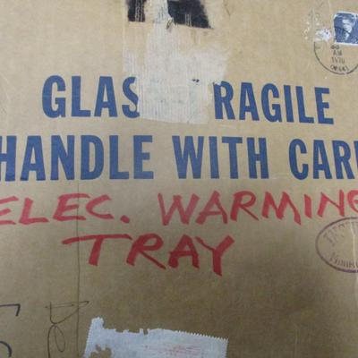 Vintage Hostess Electric Tray