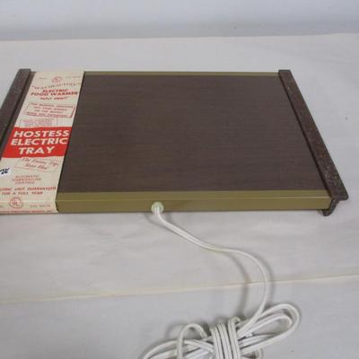 Vintage Hostess Electric Tray