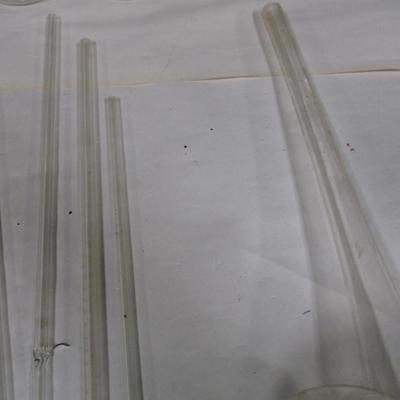Chemistry Set Beakers Tubes Stir Sticks Graduated Cylinder