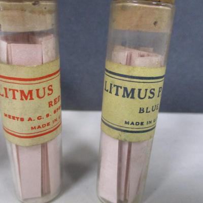 Chemistry Set Beakers Tubes Stir Sticks Graduated Cylinder