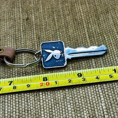 LOT 24 - Magic Castle Hollywood Private Club Keychain and Playboy Members Club Key