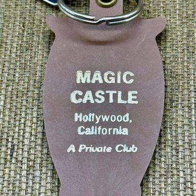 LOT 24 - Magic Castle Hollywood Private Club Keychain and Playboy Members Club Key