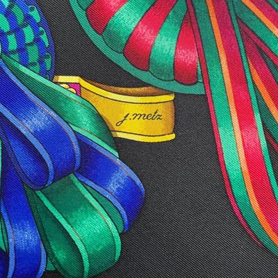 166 Authentic HERMÃˆS Carre 90 Silk Scarf Les Rubens Ducheval by Joachim Metz 1993