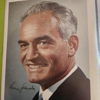 Signed Letter & Autographed Photograph of Barry Goldwater
