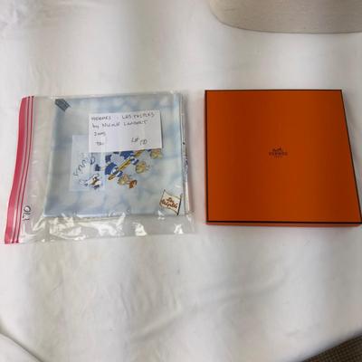 170 Authentic HERMÃˆS Carre 90 Silk Scarf Les Triplets by Nicole Lambert 2005
