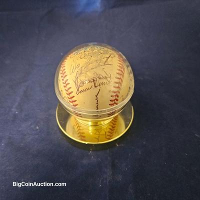 Baseball Signed by Red Sox