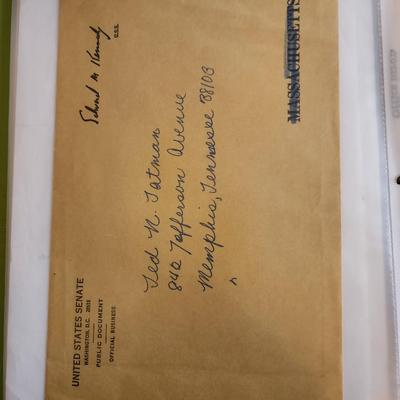 Letter from Robert Kennedy Representing the JFK Library