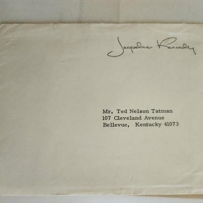 Two Letters Regarding the Death of President John Kennedy
