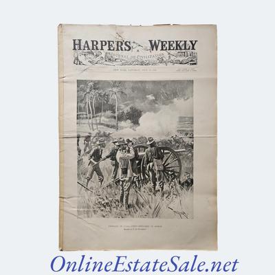 JULY 1898 HARPER'S WEEKLY MAGAZINE
