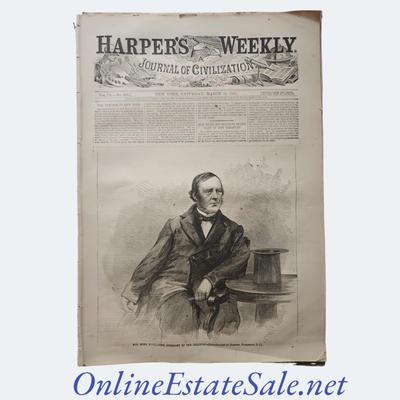 MARCH 1865 HARPER'S WEEKLY MAGAZINE