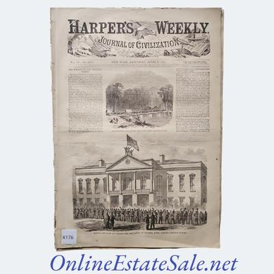 DECEMBER 1863 HARPER'S WEEKLY MAGAZINE