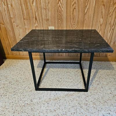 Black Marble Top Table (BD-JS)