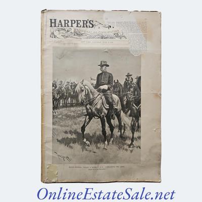 JULY 1898 HARPER'S WEEKLY MAGAZINE