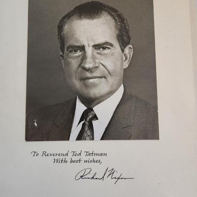 President Richard Nixon Autographed Photograph