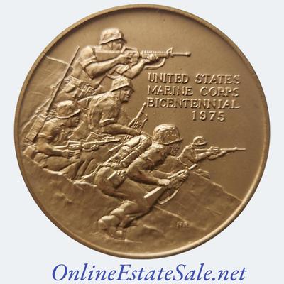 BIRTH OF THE U.S. MARINE CORPS MEDALLION