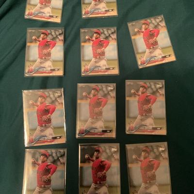 x11 Topps Update Rookie Shohei Ohtani Baseball MLB Cards