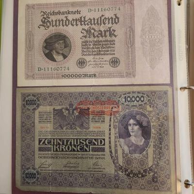 Foreign Money Notes