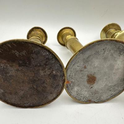 Antique Candle Holders (8 Total)