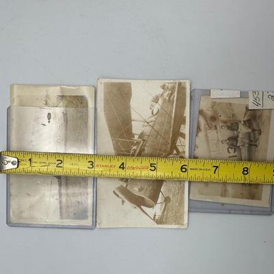 The Wright Brothers Book & (3) Vintage Plane Photographs