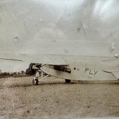 The Wright Brothers Book & (3) Vintage Plane Photographs