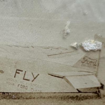 The Wright Brothers Book & (3) Vintage Plane Photographs